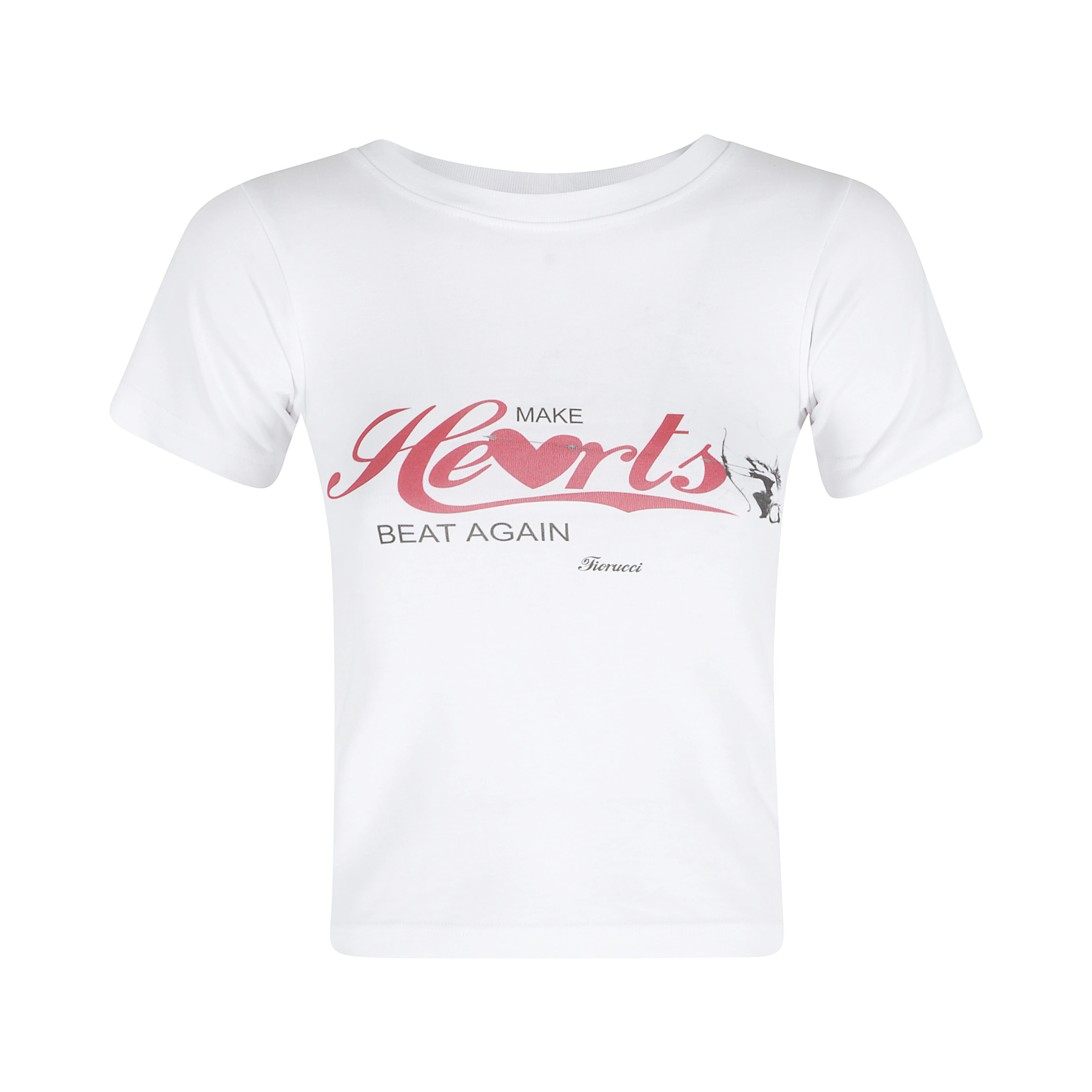 MAKE HEARTS BEAT AGAIN PRINT BABY TSHIRT