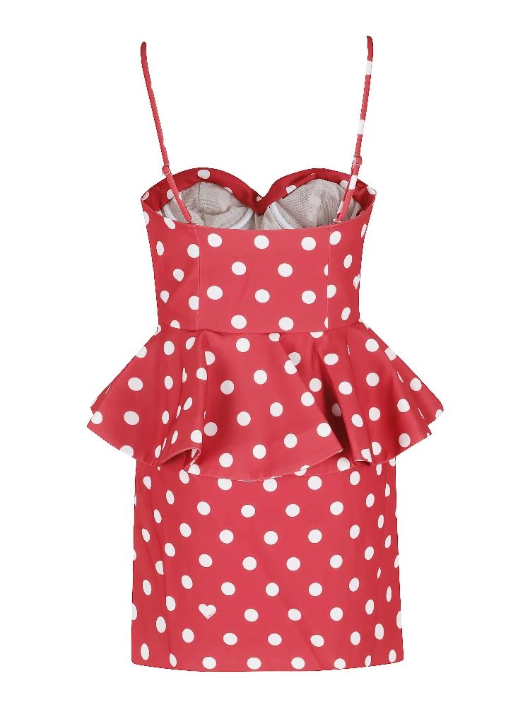 DOT CREPE PELUM MINI DRESS alternative
