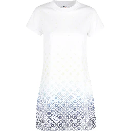AOP MONOGRAM TSHIRT DRESS
