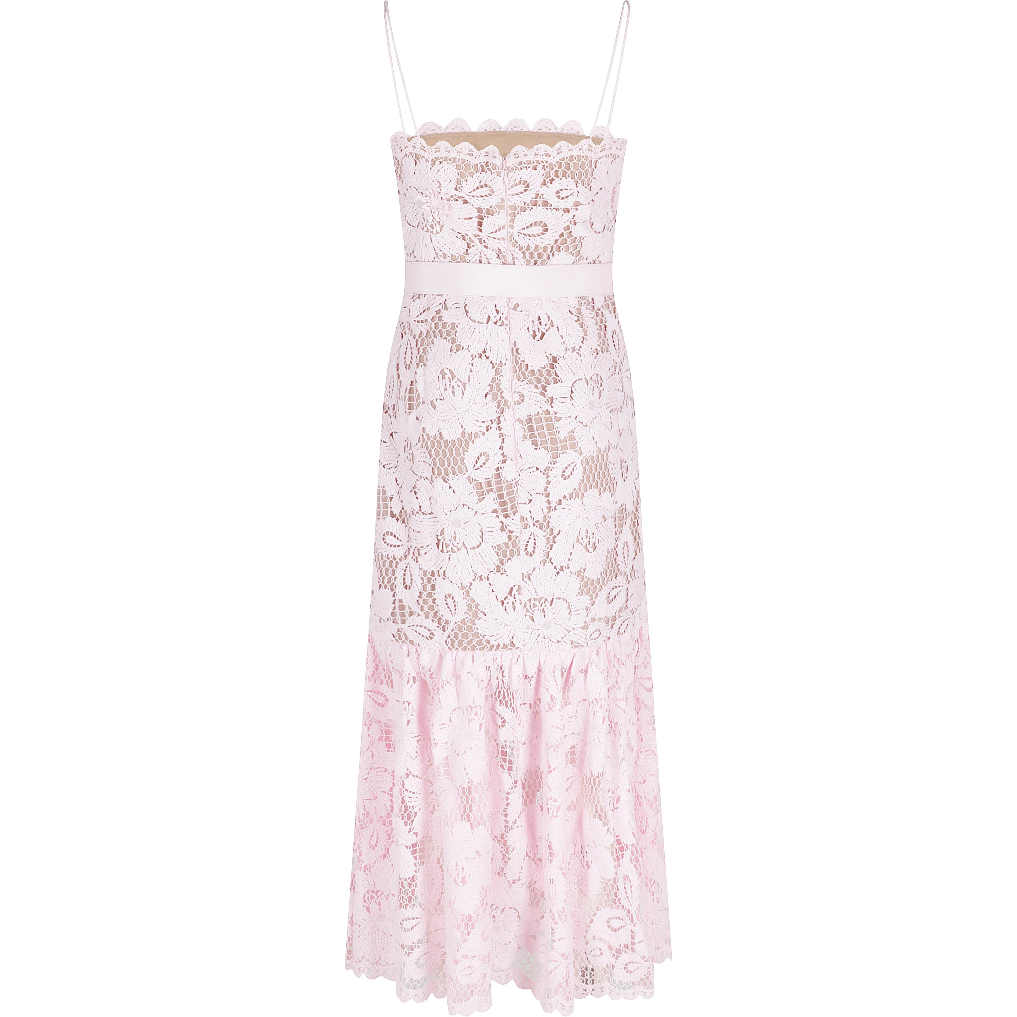 LACE MIDI DRESS