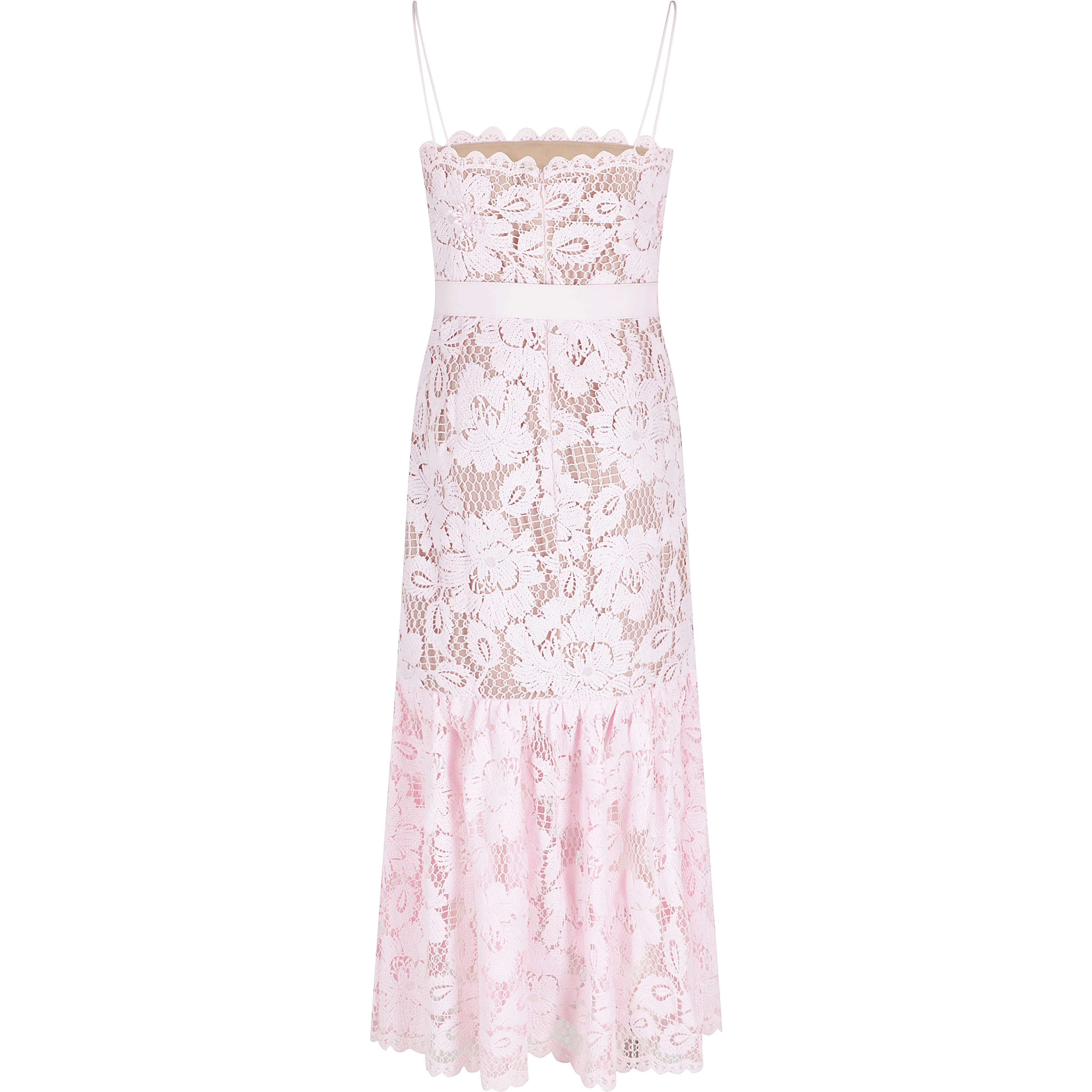 LACE MIDI DRESS