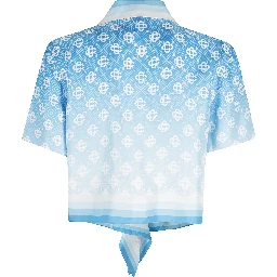 CROPPED KNOTTED SHIRT