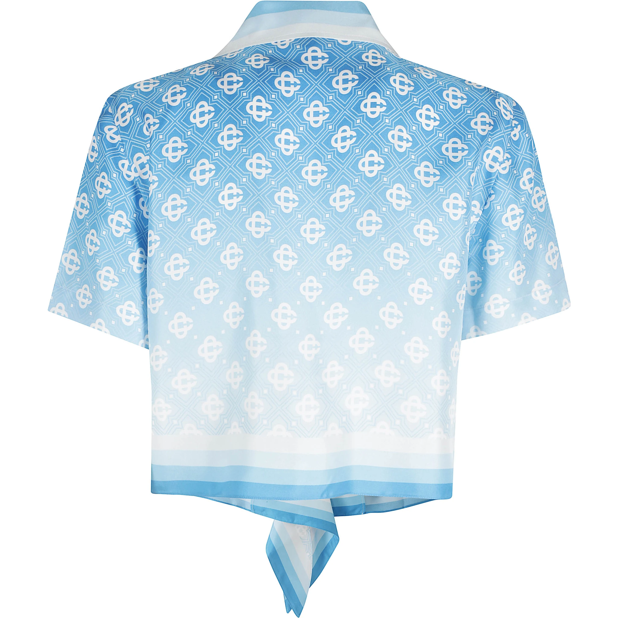 CROPPED KNOTTED SHIRT