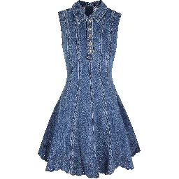 BRODERIE MINI DRESS