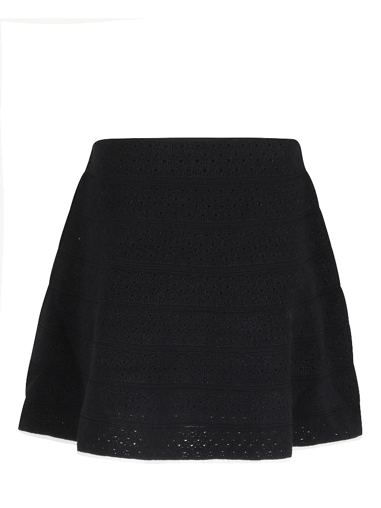 POINTELLE KNIT MINI SKIRT alternative