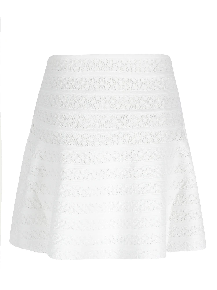 POINTELLE KNIT MINI SKIRT alternative