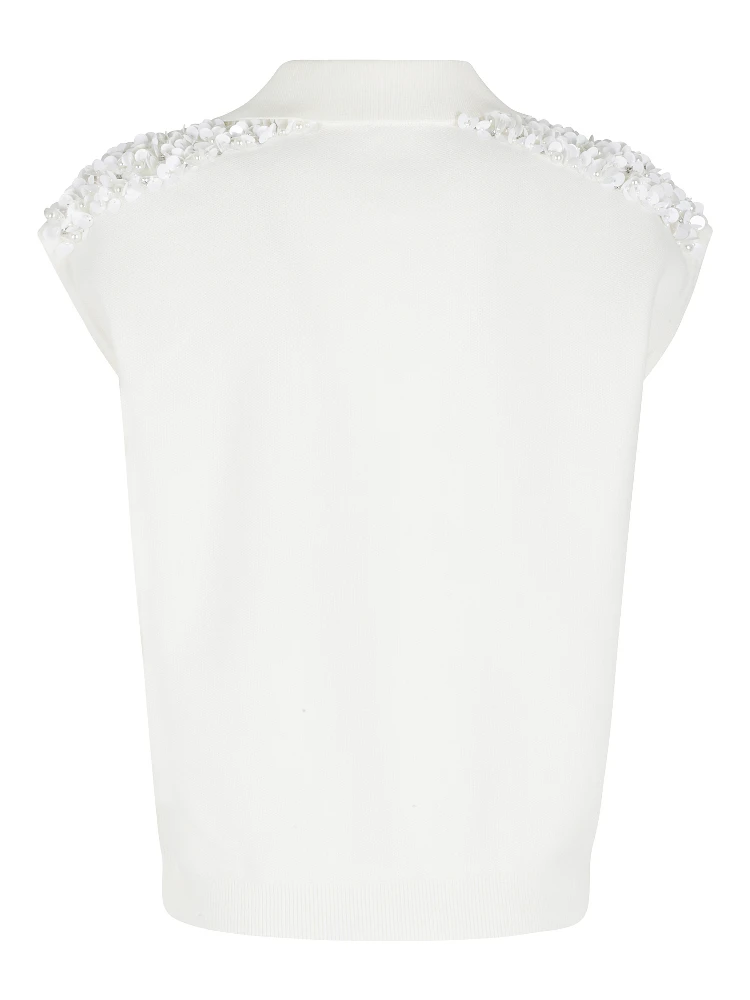 JOLINE EMBROIDERED KNIT POLO alternative