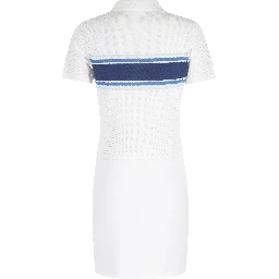 MESH STRIPE JACQUARD DRESS