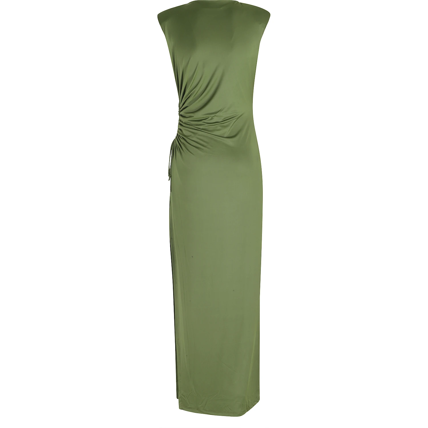 JOYE SHOULDERED JERSEY DRESS