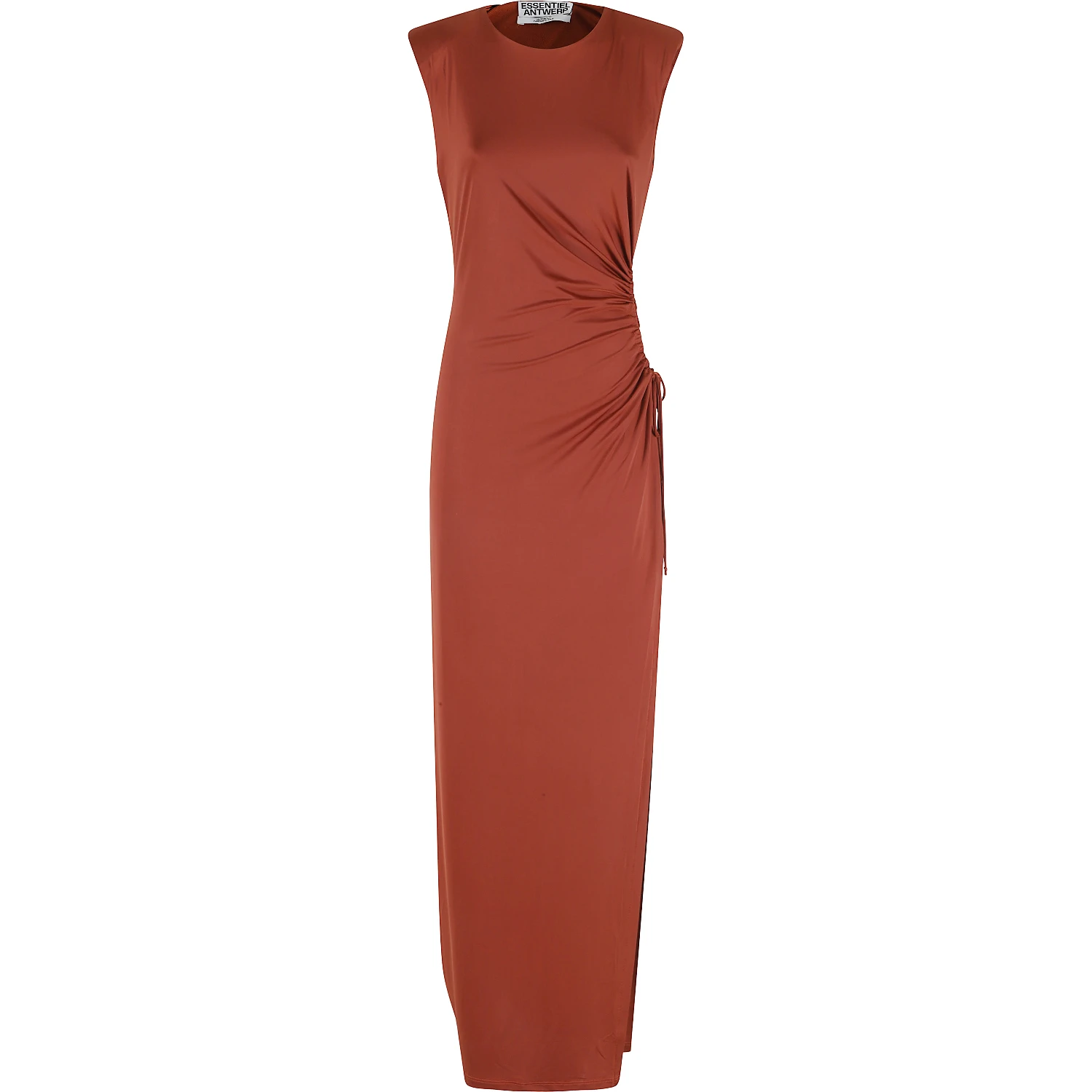 JOYE SHOULDERED JERSEY DRESS