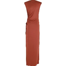 JOYE SHOULDERED JERSEY DRESS