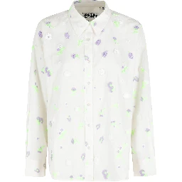 JIMENA EMBROIDERED BOXY SHIRT