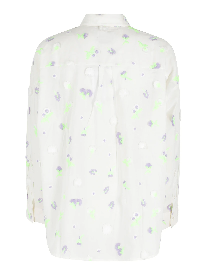 JIMENA EMBROIDERED BOXY SHIRT