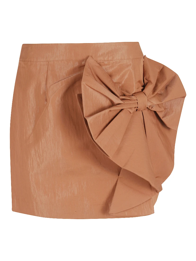 JOYOUS 3D BOW MINISKIRT