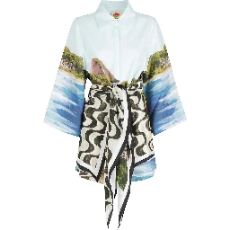 C LONG SLEEVE KIMONO