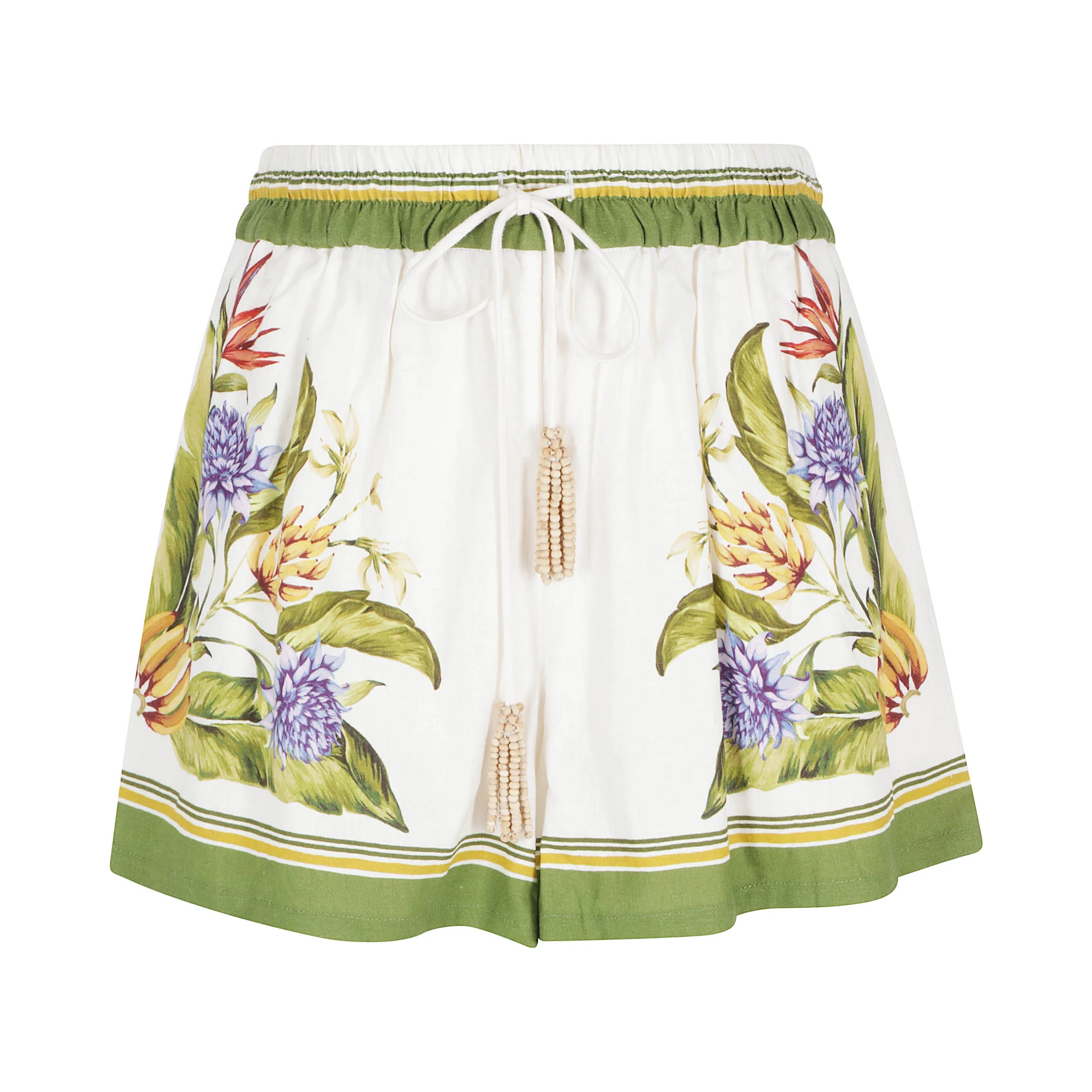 TROPICAL SCARF SAND SHORTS