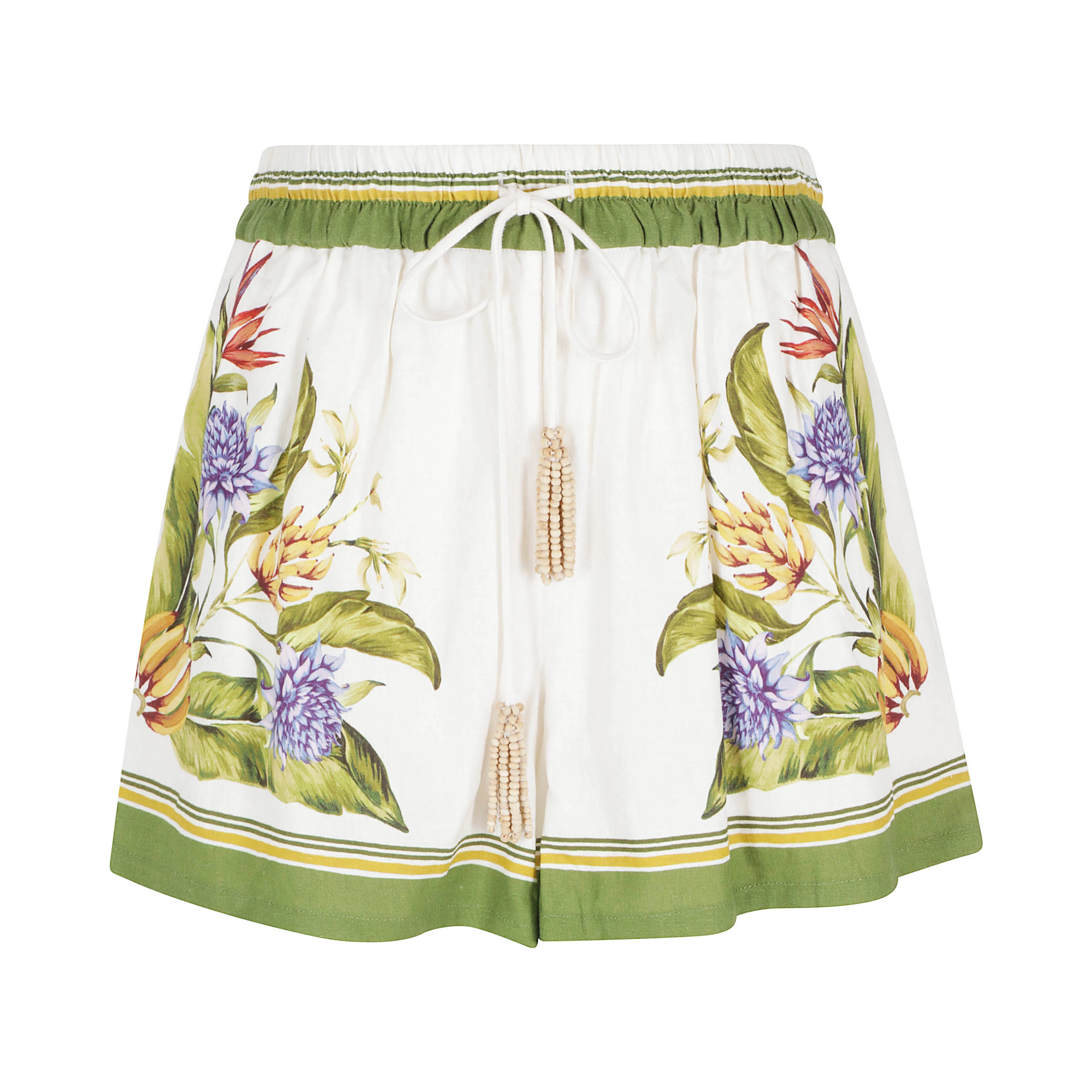 TROPICAL SCARF SAND SHORTS
