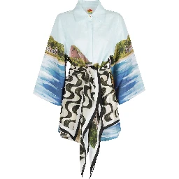 C LONG SLEEVE KIMONO