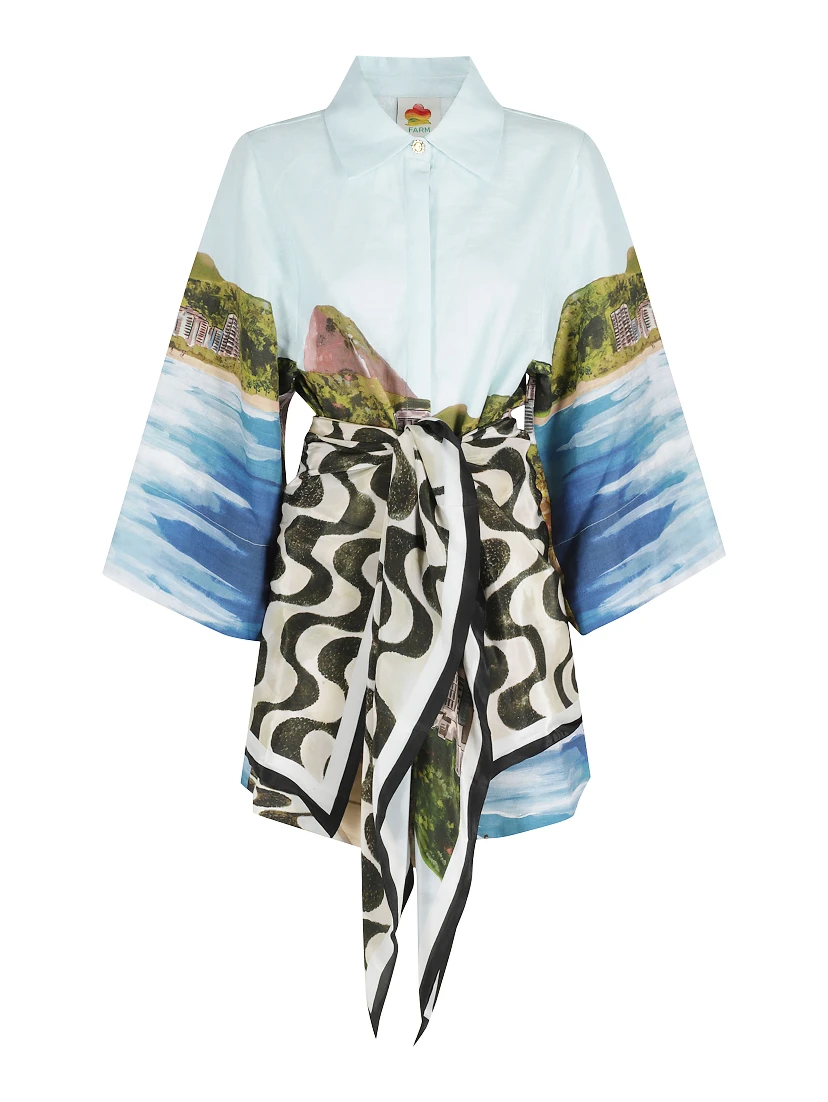 C LONG SLEEVE KIMONO