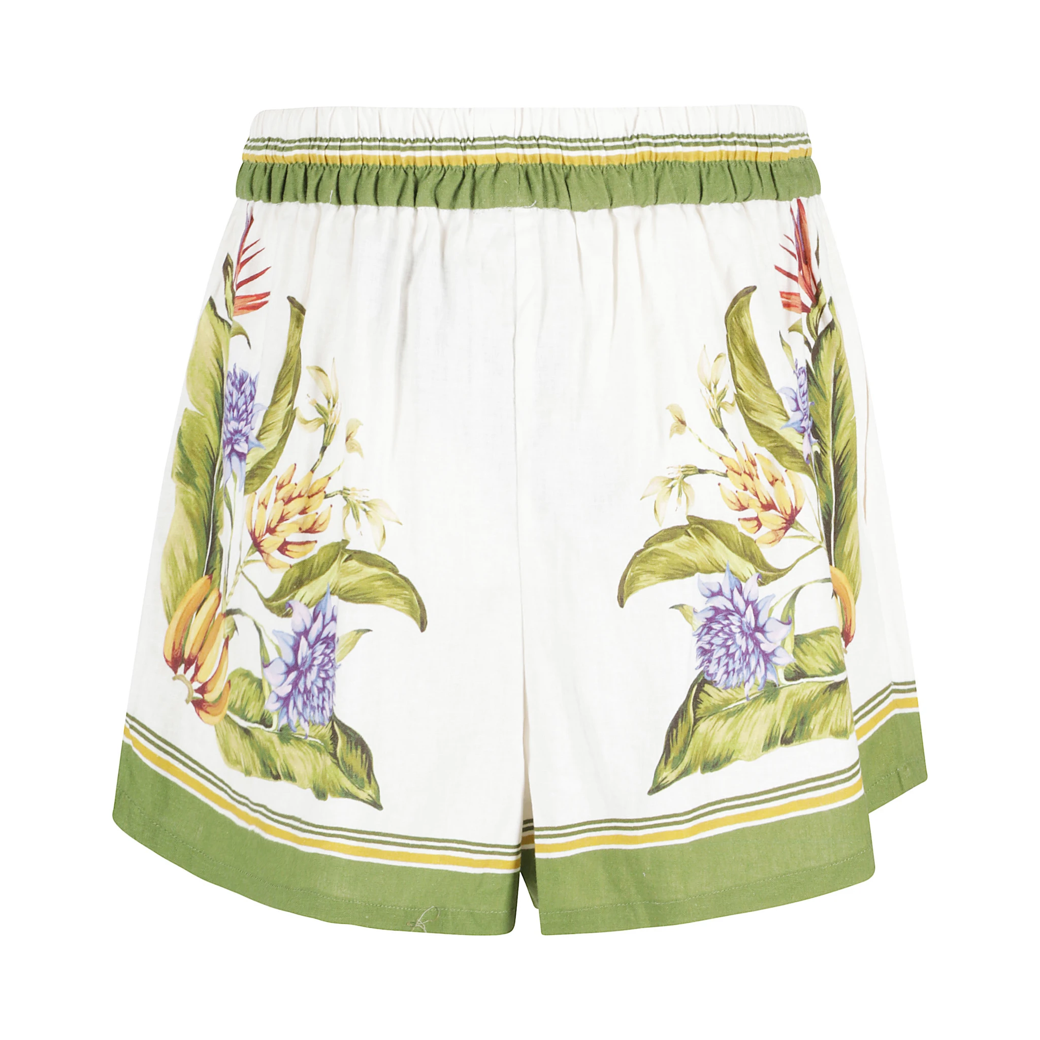 TROPICAL SCARF SAND SHORTS