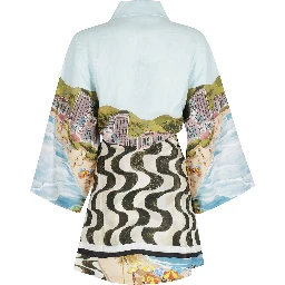 C LONG SLEEVE KIMONO