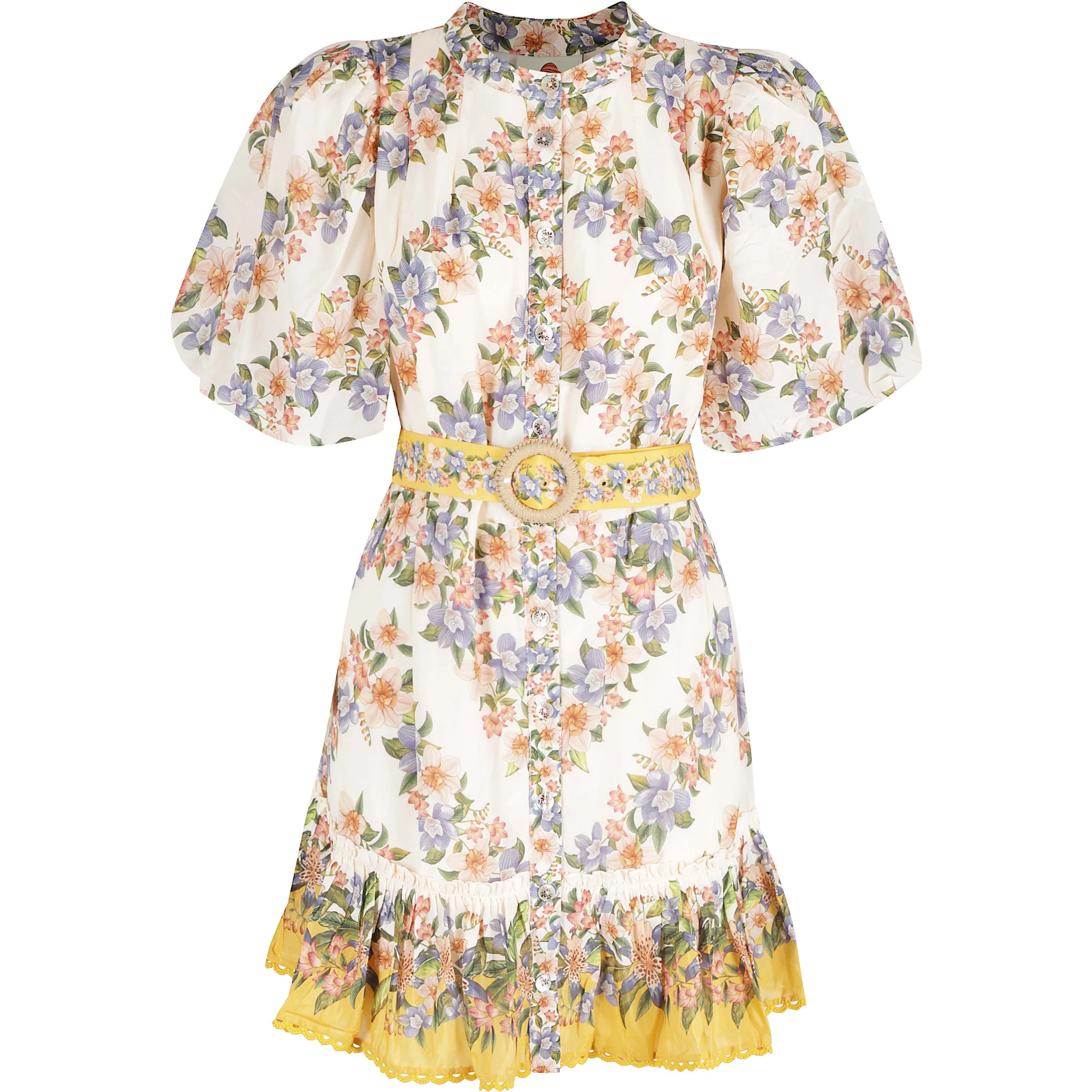 HILO STRIPES SAND MINI DRESS