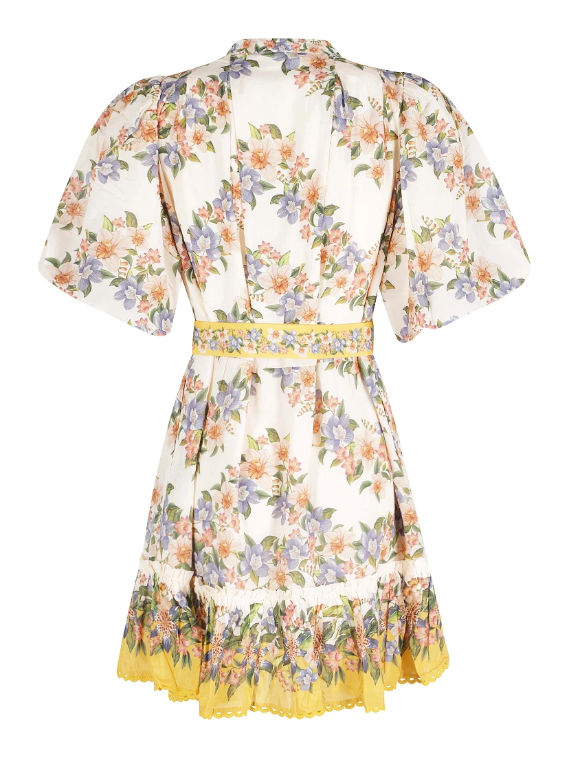 HILO STRIPES SAND MINI DRESS