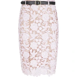 LACE MIDI SKIRT