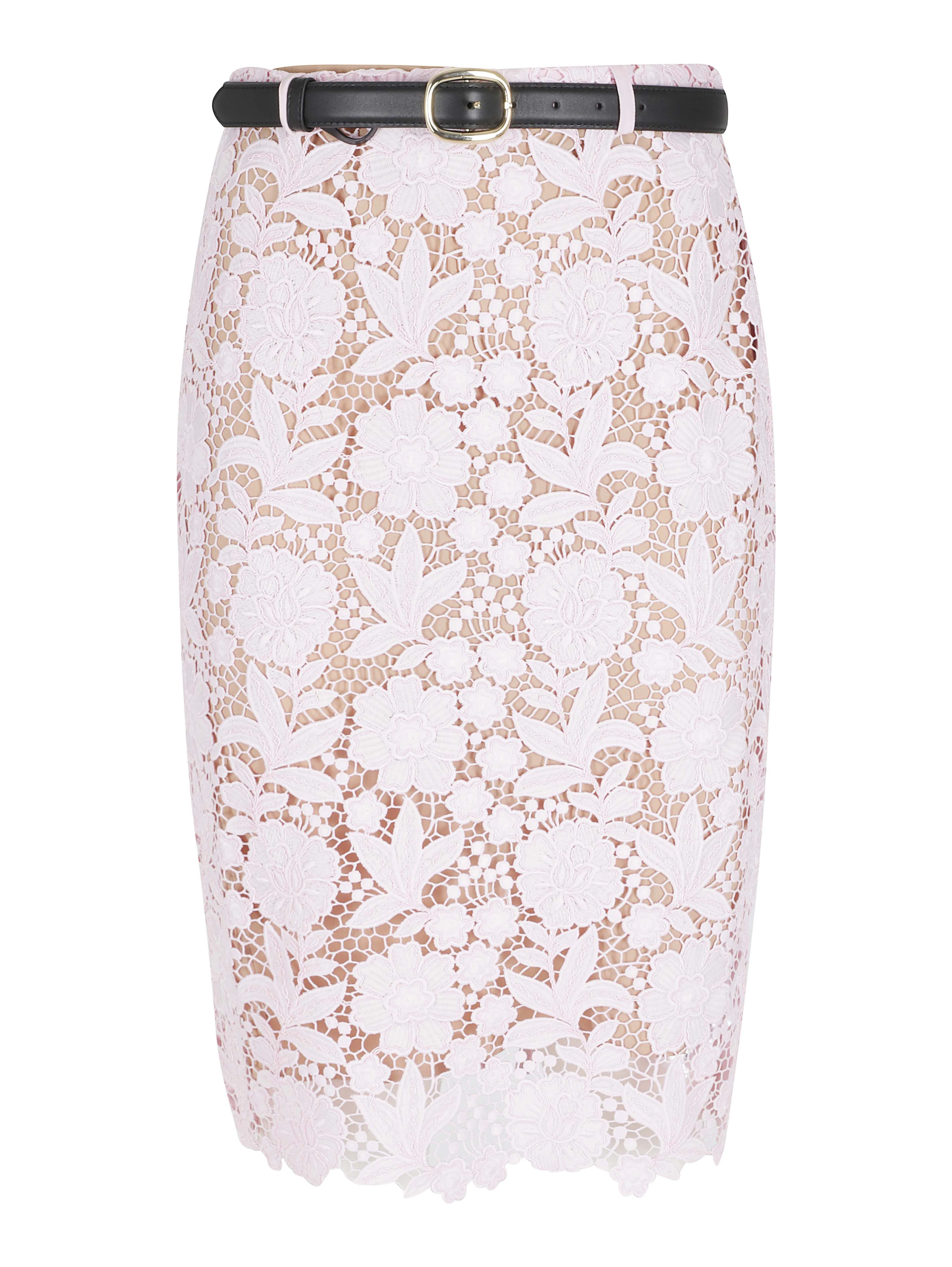 LACE MIDI SKIRT