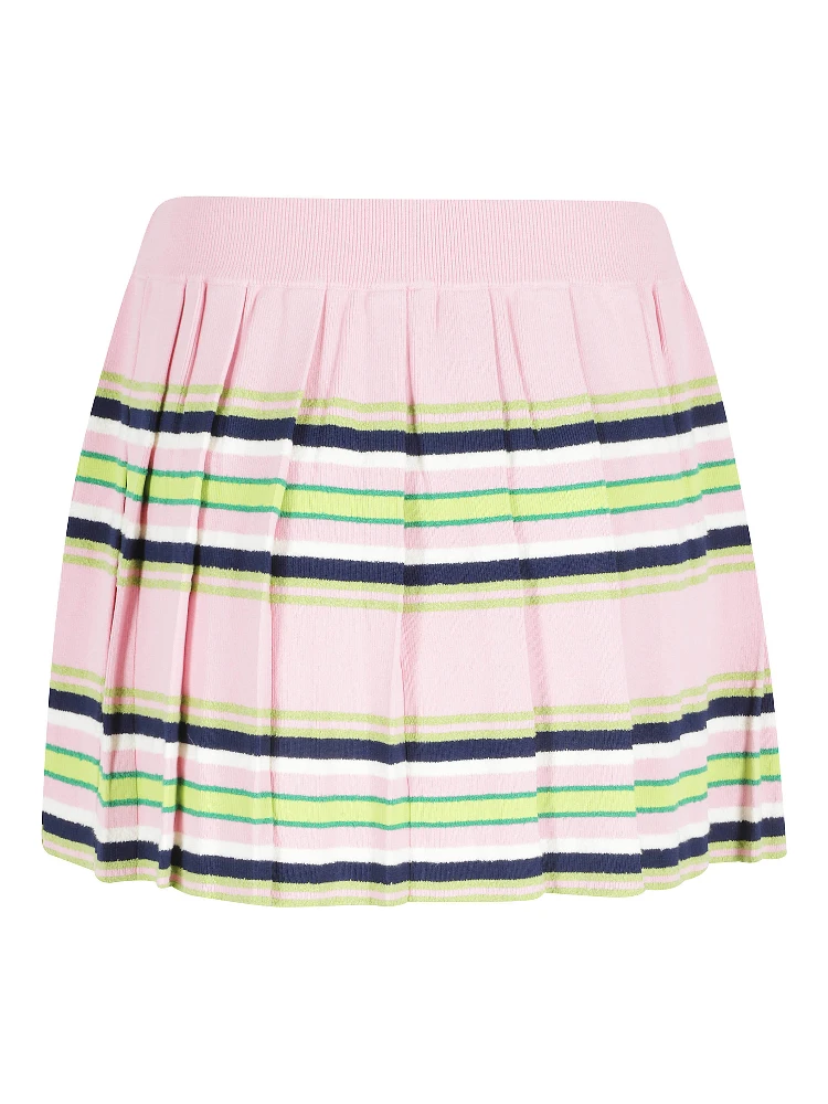 STRIPE MINI PLEATED SKIRT alternative
