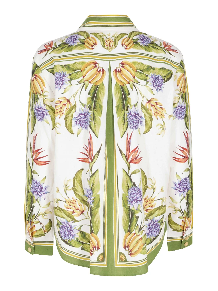 TROPICAL SCARF SAND SHIRT alternative