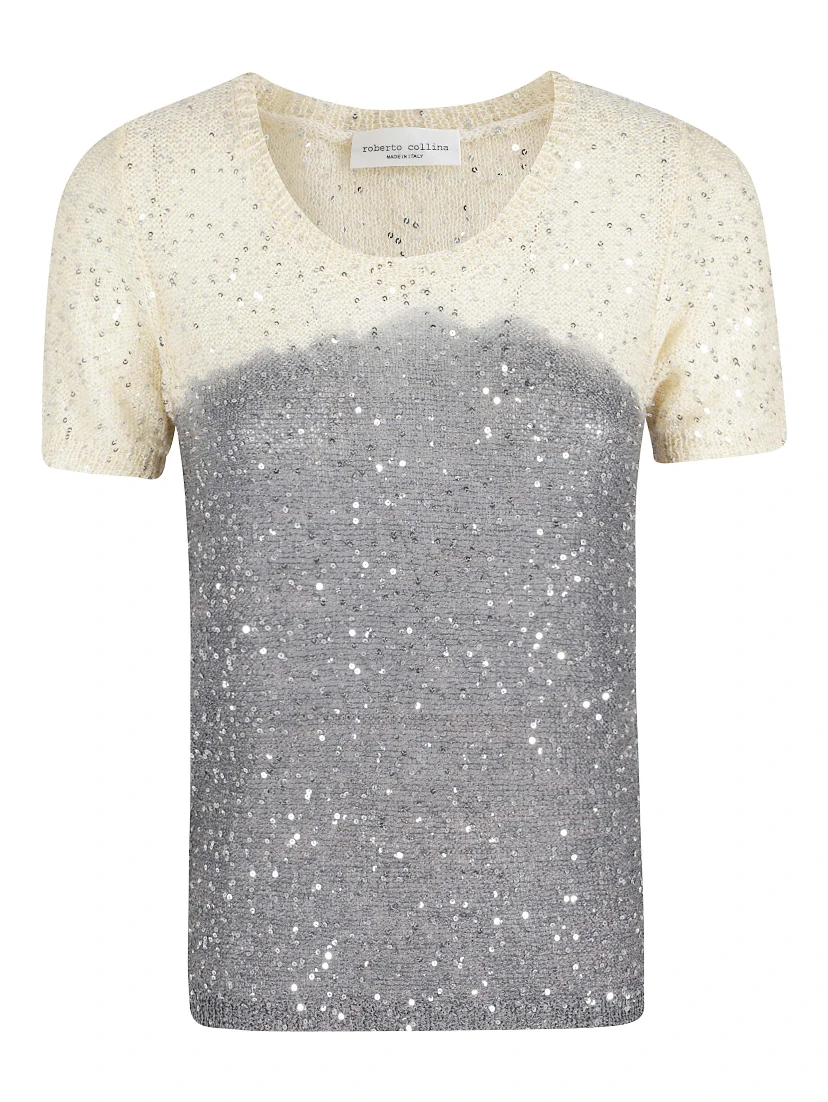 GIROCOLLO MC PAILLETTES
