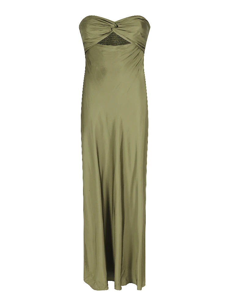 JETLIFE STRAPLESS MIDI DRESS