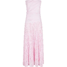 ANNALISE COTTON LACE MIDI DRESS