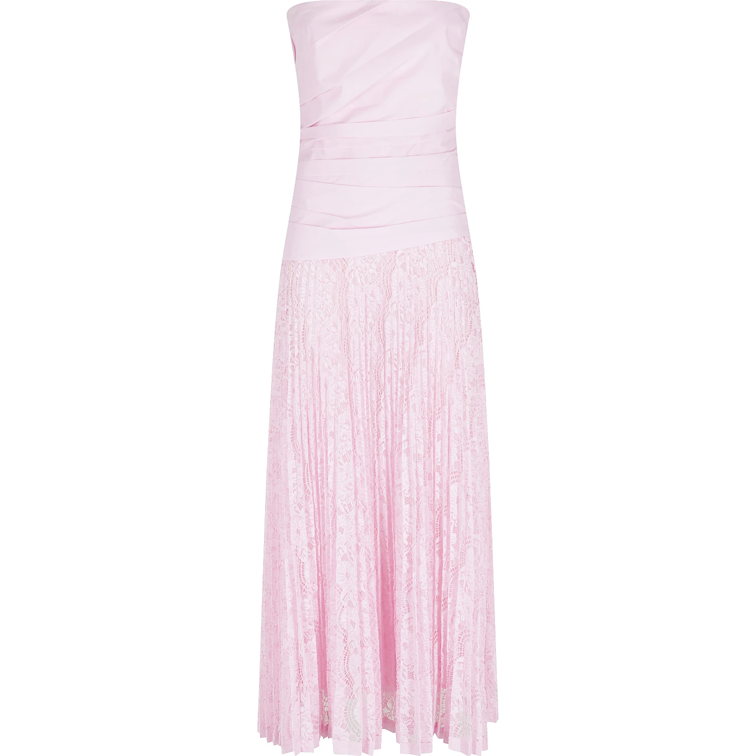 ANNALISE COTTON LACE MIDI DRESS