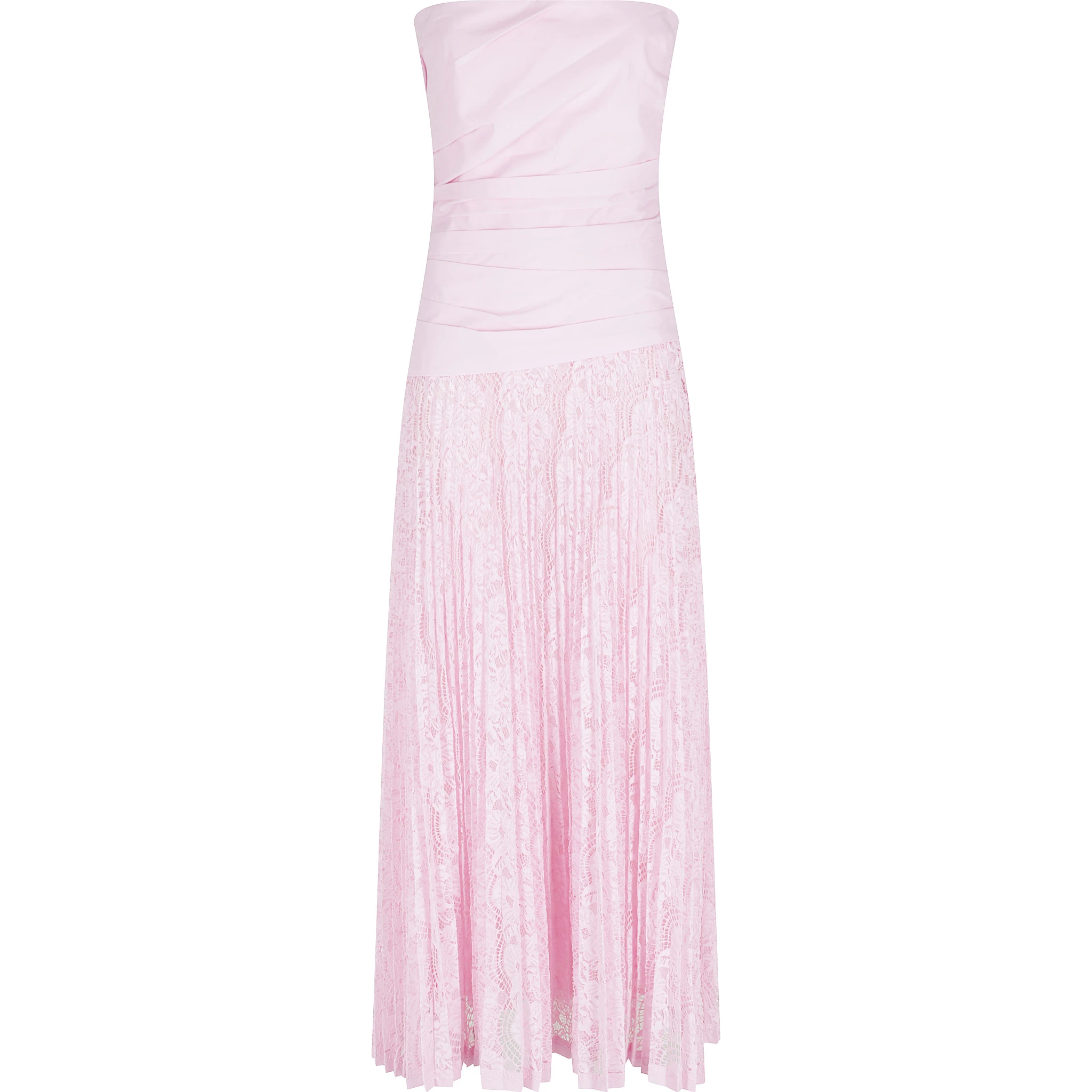 ANNALISE COTTON LACE MIDI DRESS