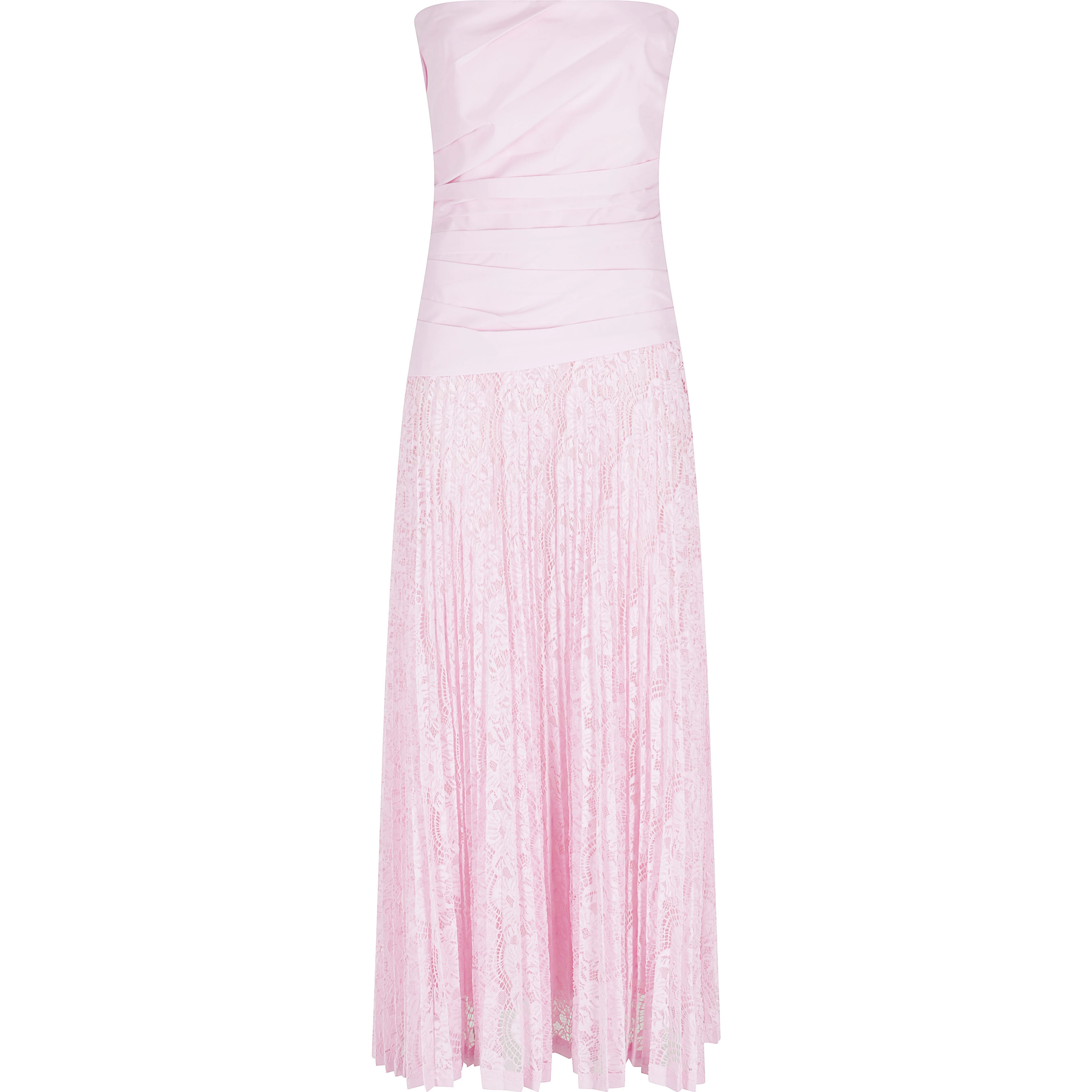 ANNALISE COTTON LACE MIDI DRESS