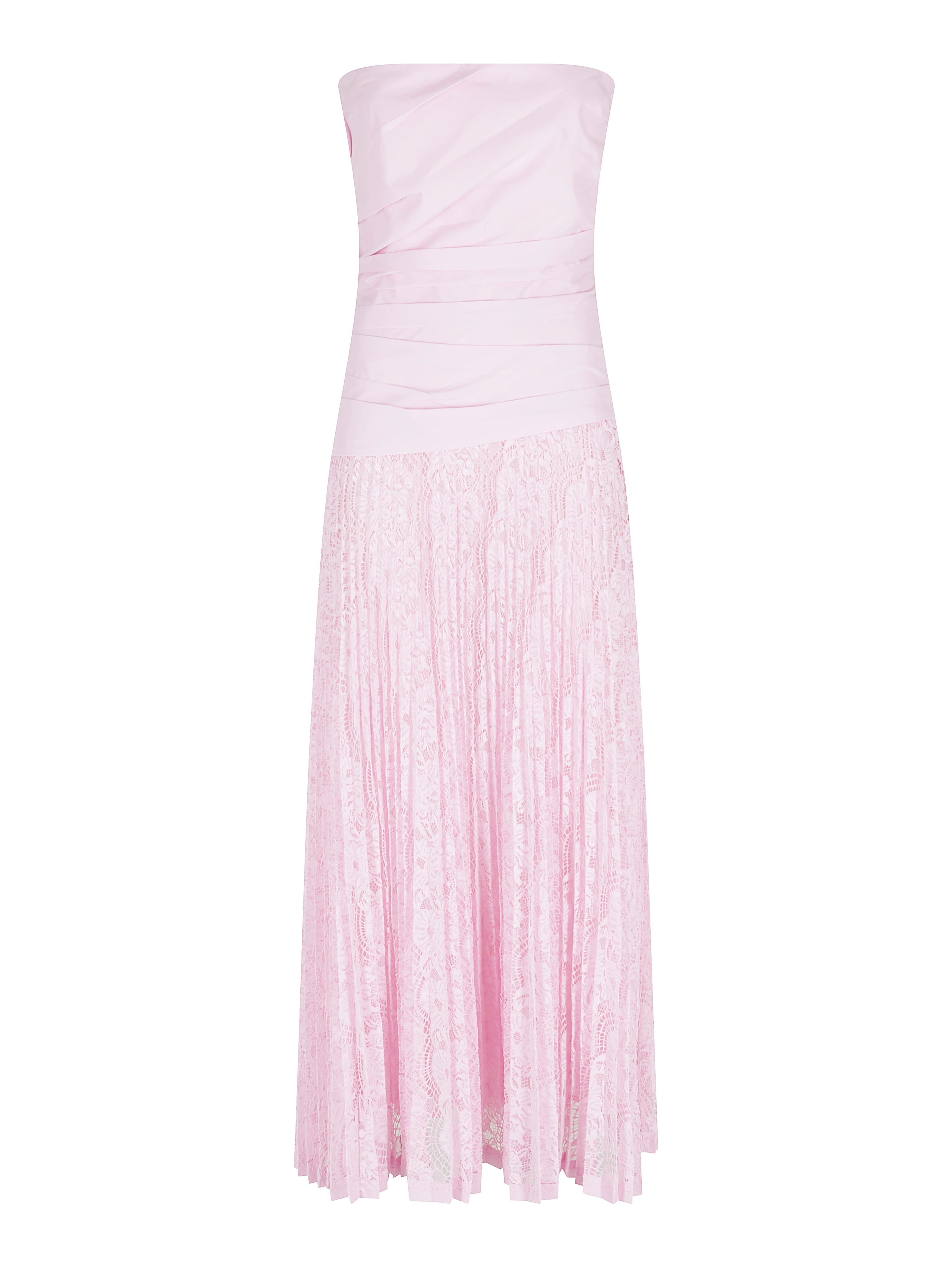 ANNALISE COTTON LACE MIDI DRESS