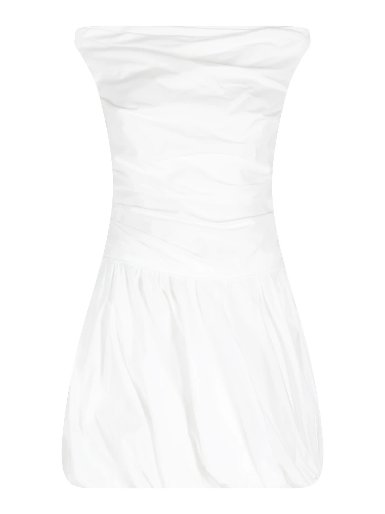 SALINA COTTON BUBBLE MINI DRESS