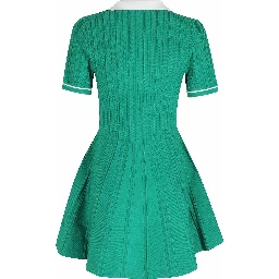 PAGE KNIT POLO MINI DRESS
