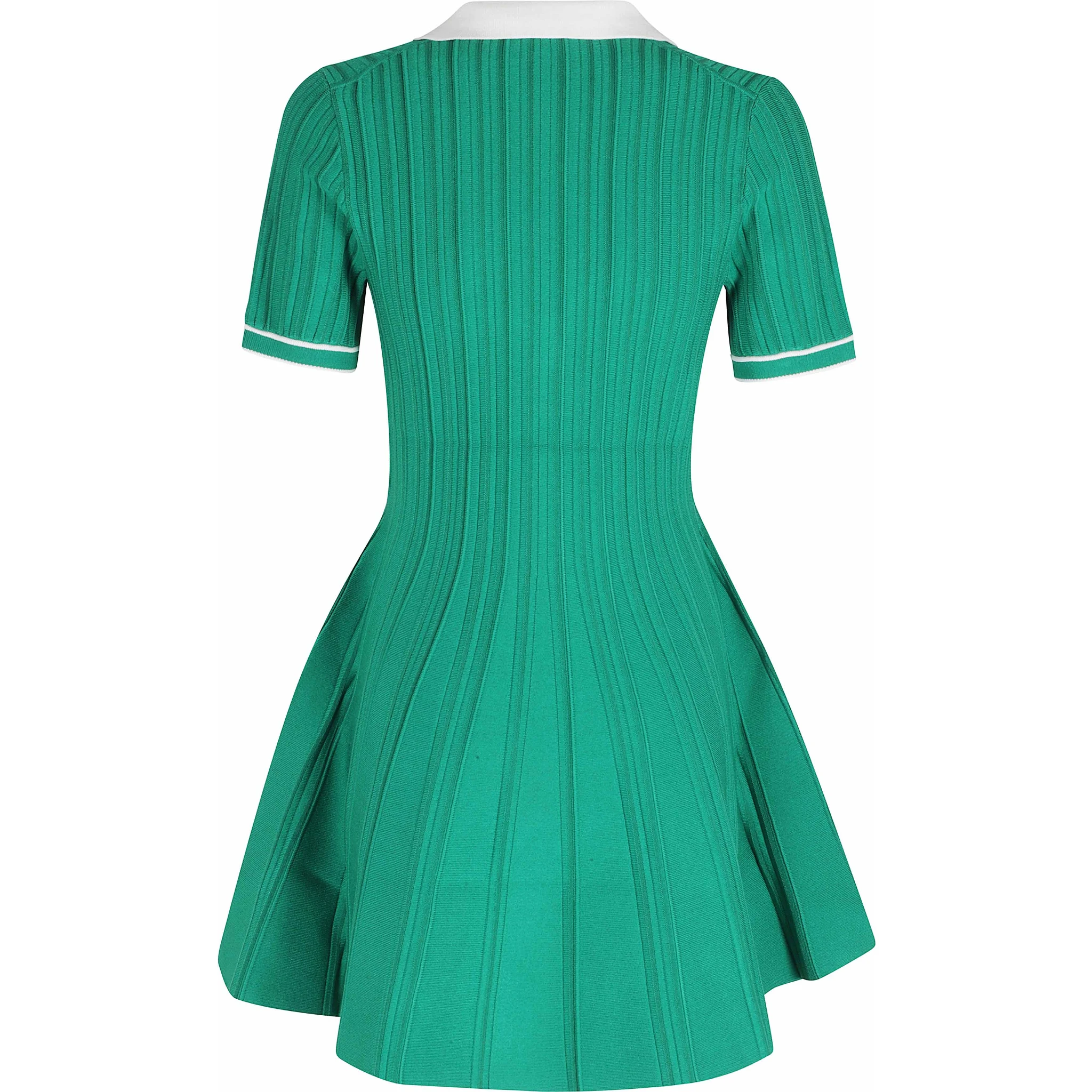 PAGE KNIT POLO MINI DRESS