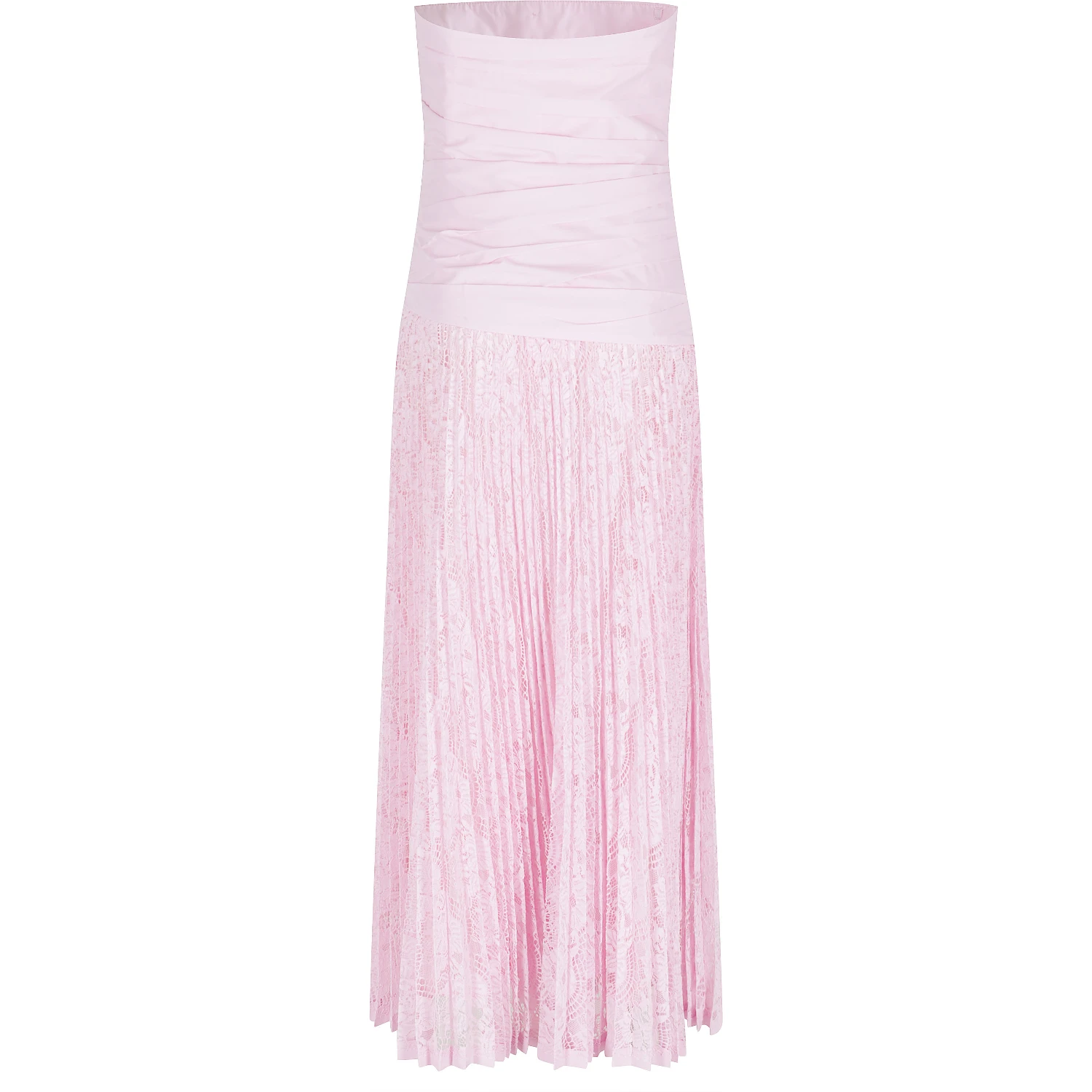 ANNALISE COTTON LACE MIDI DRESS