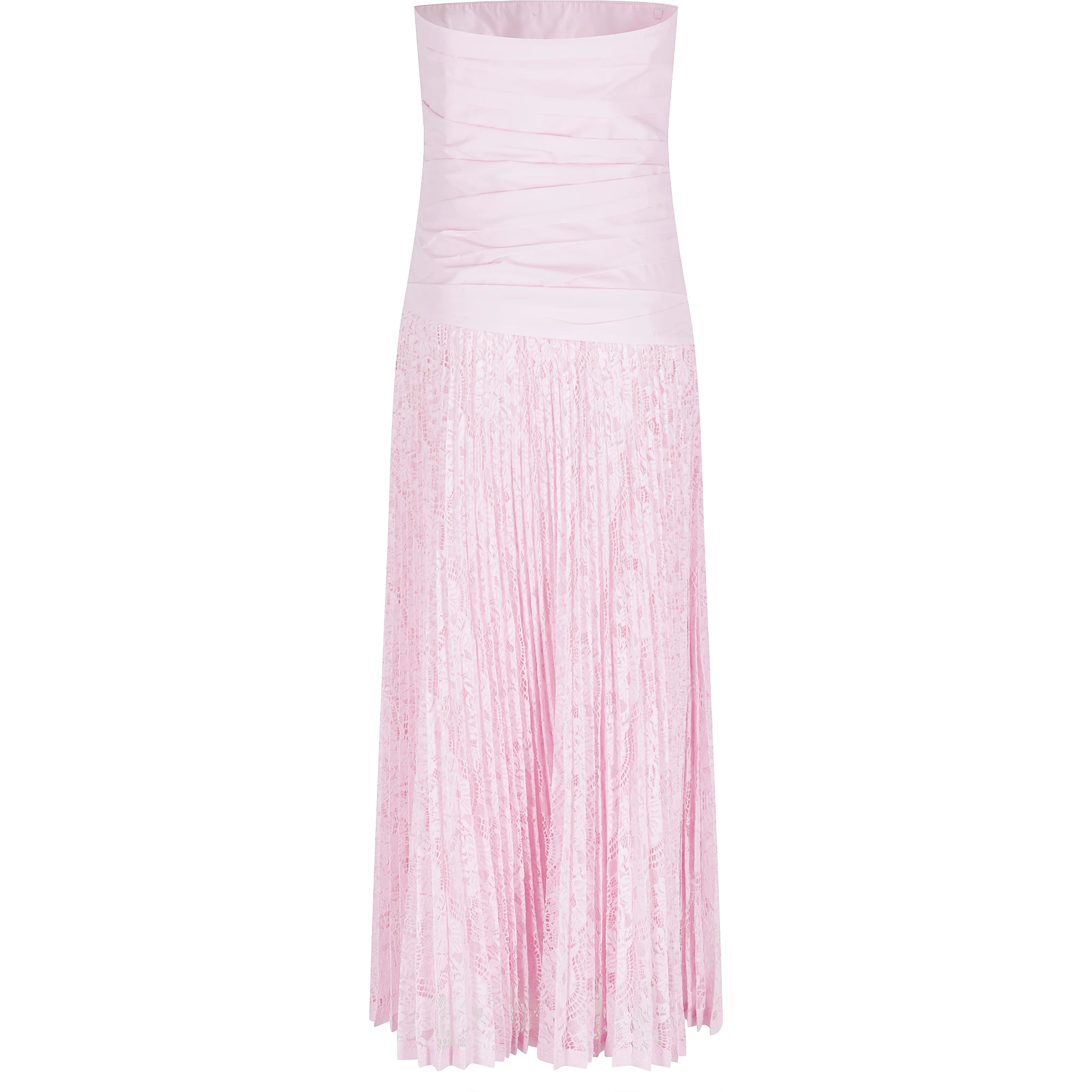ANNALISE COTTON LACE MIDI DRESS