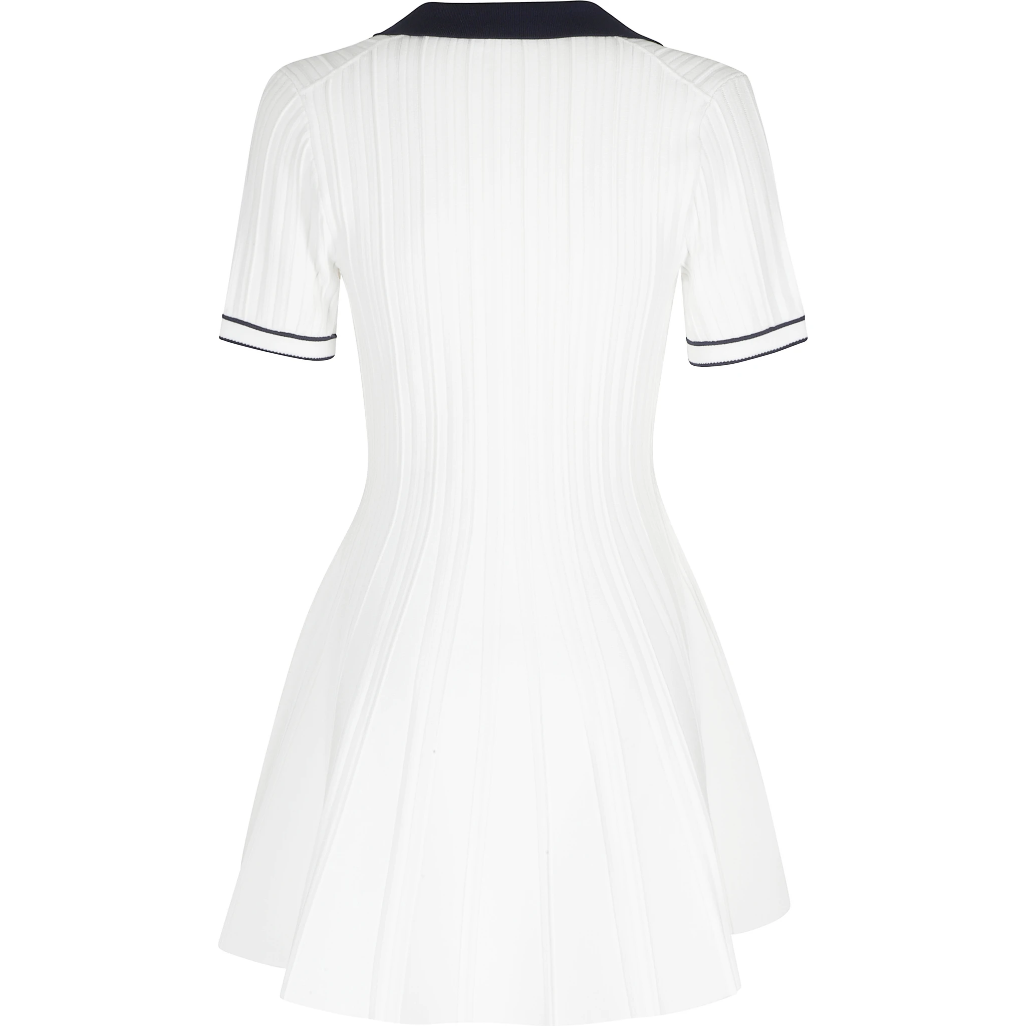 PAGE KNIT POLO MINI DRESS