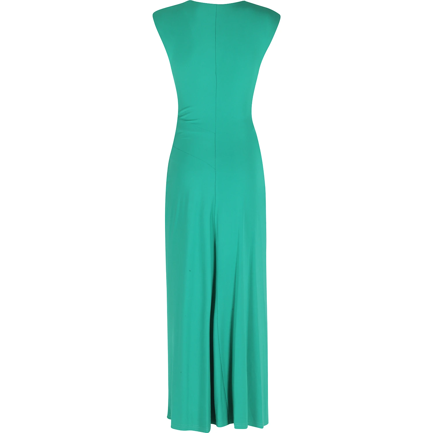 ACACIA DRAPED JERSEY MIDI DRESS