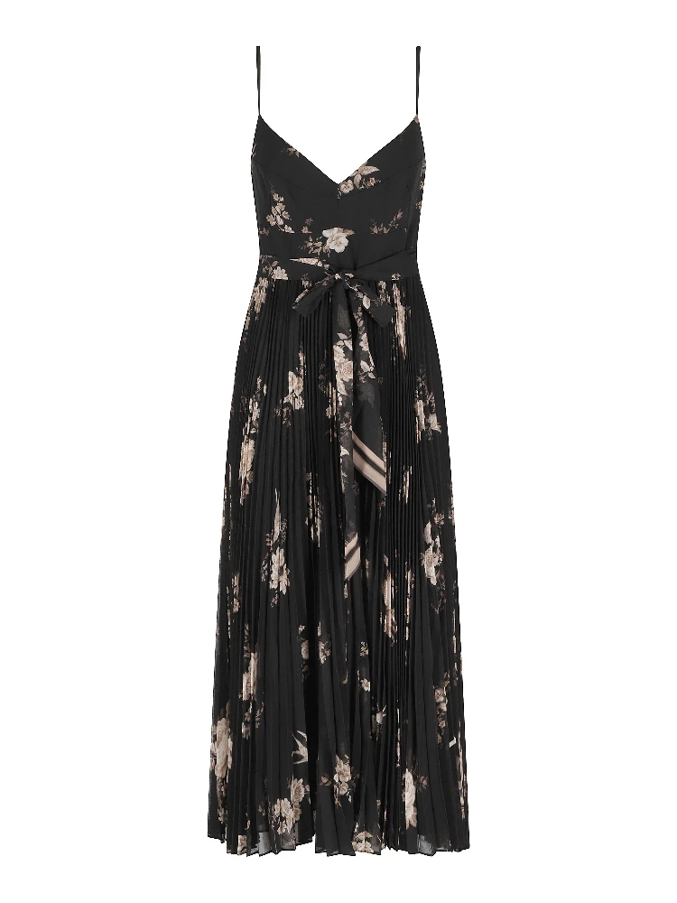 SUNRAY PLEATED PICNIC DRESS