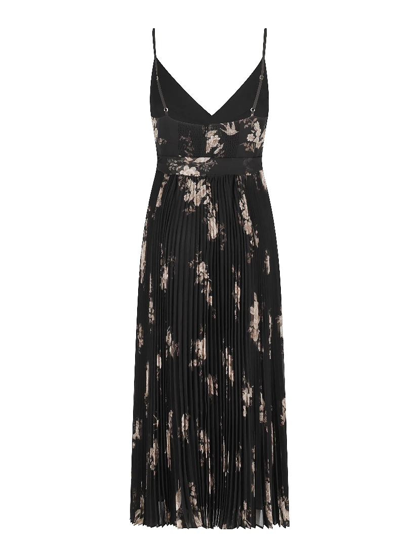 SUNRAY PLEATED PICNIC DRESS