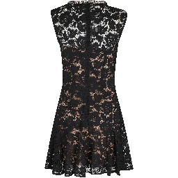 LACE CRYSTAL MINI DRESS