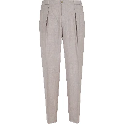 PANT DOPPIA PINCES LANA