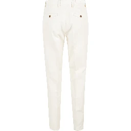 PANT DOPPIA PINCES COTONE LINO